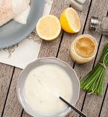 Salsa de limón para carnes blancas