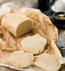 Pão de forma sem côdea