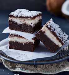 Triple-Kokos-Brownies