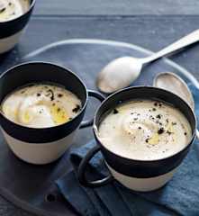 Velouté de panais et cerfeuil tubéreux