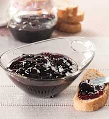 Mermelada ligera de cereza y fresa