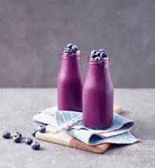 Blaubeer-Bananen-Smoothie