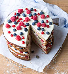 Tarta versátil para celebrar