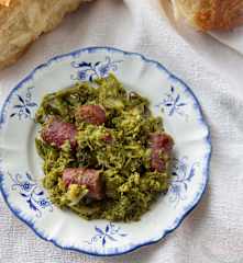 Friarielli e salsiccia