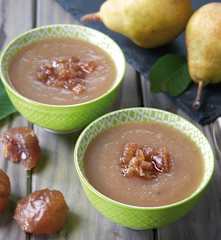 Purea di pere e marroni al Rum
