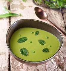 Kabaklı Bezelye Çorbası