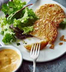 Knusperkohlrabi mit Chili-Aioli