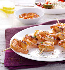 Marinade pour crevettes à griller