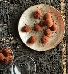 Truffes à la crème de whisky