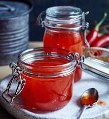 Peperoni-Sauce süß-sauer  (酸甜辣酱)