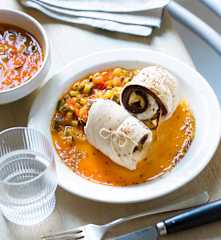 Involtini de poulet aux légumes du soleil