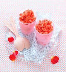 Granité fraise-coquelicot