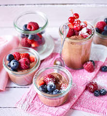 Schokoladenmousse, schnell