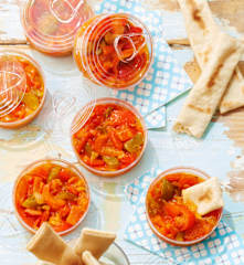 Salade de poivrons confits à la tunisienne