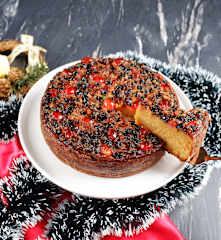 Christmas Upside Down Cake