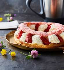 Paris-brest aux fraises