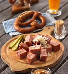 Altbayerischer Leberkäse