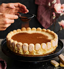 Tarte tiramisu sans cuisson