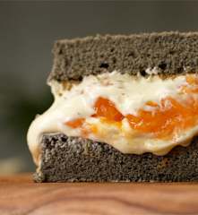 柿子奶油三明治