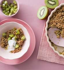 Crumble de Kiwi
