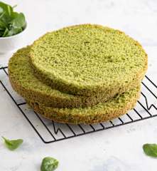 Biszkopt szpinakowy