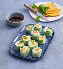 Makis de printemps mangue et avocat