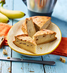 Gâteau cubain au rhum et à la banane