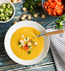 Gazpacho de aguacate