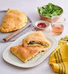 Calzone chèvre et miel