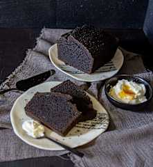 Black Tahini Banana Bread