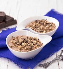 Mousse ai due cioccolati