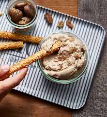 Houmous de châtaigne