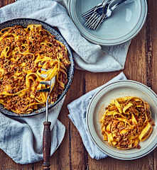Tallarines al ragout