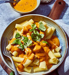 Vegane Paprika-Rahmsauce