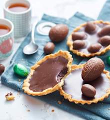 Tartelette au chocolat praliné