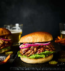Pulled Pork Burgers