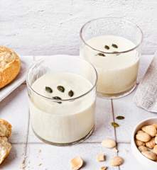 Gazpacho de espárragos blancos