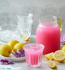 粉红柠檬汁