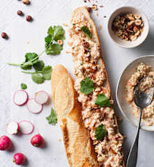 Salmon and Coleslaw Sandwich Filling