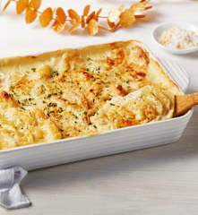 Spiralized Scalloped Potatoes