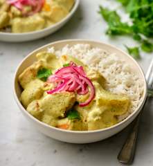 Root Vegetable Korma with Basmati Rice