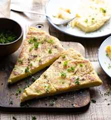 Gedämpfte Tortilla