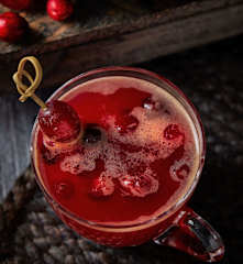 Cranberry-Trauben-Punsch