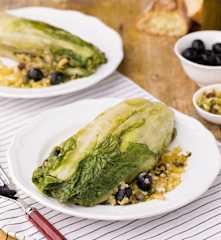 Scarola imbottita alle acciughe