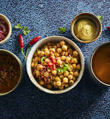 Insalata di ceci e coriandolo