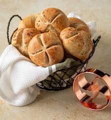Rye Kaiser rolls
