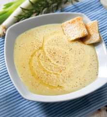 Vellutata di patate e robiola