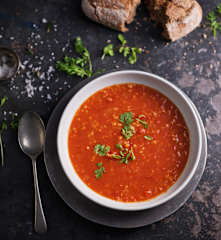 Marokkanische Linsensuppe