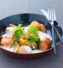 Saint-jacques à la dieppoise - Laurent Clément