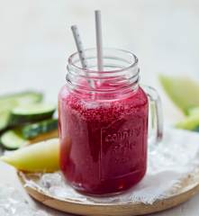 Melonen-Gurken-Smoothie mit Roter Bete